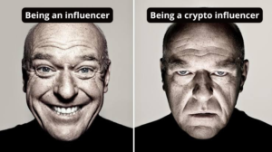 Being an influencer and being a crypto influencer