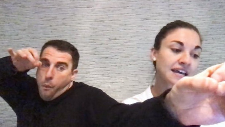 Anthony Pompliano preparing to launch the arrow